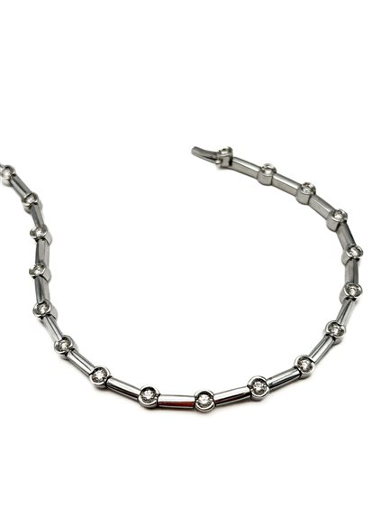 Pulsera Salvini Mujer in Oro blanco Diamante 0.70 Ct BROR-17-253 TENNIS - BROR-17-253 TENNIS